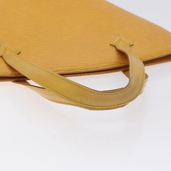 LOUIS VUITTON Epi Saint Jacques Hand Bag Yellow M52279 - Picture 7 of 12